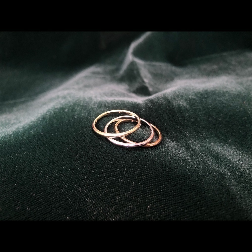 Three tone ring (3 pc) - Picture 2 of 2